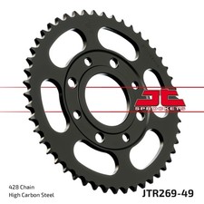 Rear Sprocket 49 T 428 P JTR269.49 Black For Daelim VT 125 Evolution 00-02
