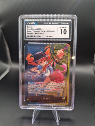 Nami (Nami Deck) graded CGC 10 for sale on eBay