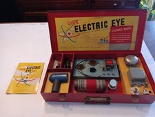 Set occhielli elettrici vintage 1949, A.C. Gilbert scatola rossa, completo...Leggi