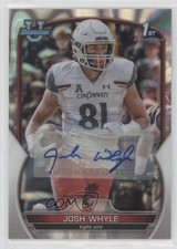 2022 Bowman U Chrome Prospect Lava Refractor 89/199 Josh Whyle #89 Auto 1p1