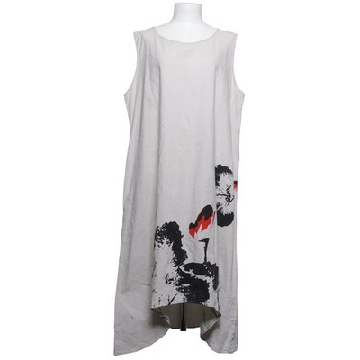Zanzea Collection, Kleid, Größe: 4XL, Beige, Baumwolle, Einfarbig, Damen #MsV