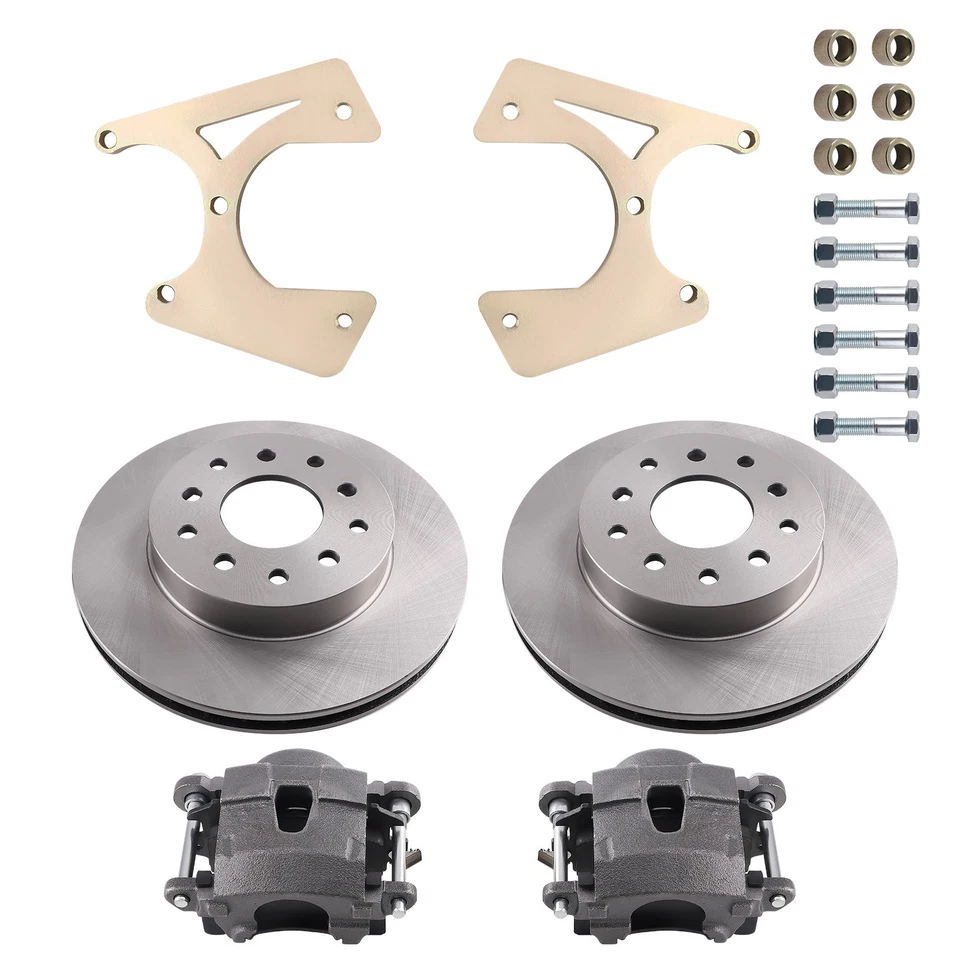 Kit de conversión de freno de disco trasero para Oldsmobile 442 1964-71 10 y 12 pernos Foto 2 de 4