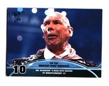 2013 Topps Best of WWE Top 10 Greatest WWE Moments Mr. McMahon 10