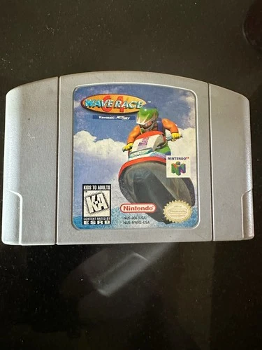 Wave Race 64 (Nintendo 64, 1996)  Authentic Tested N64 Game waverace