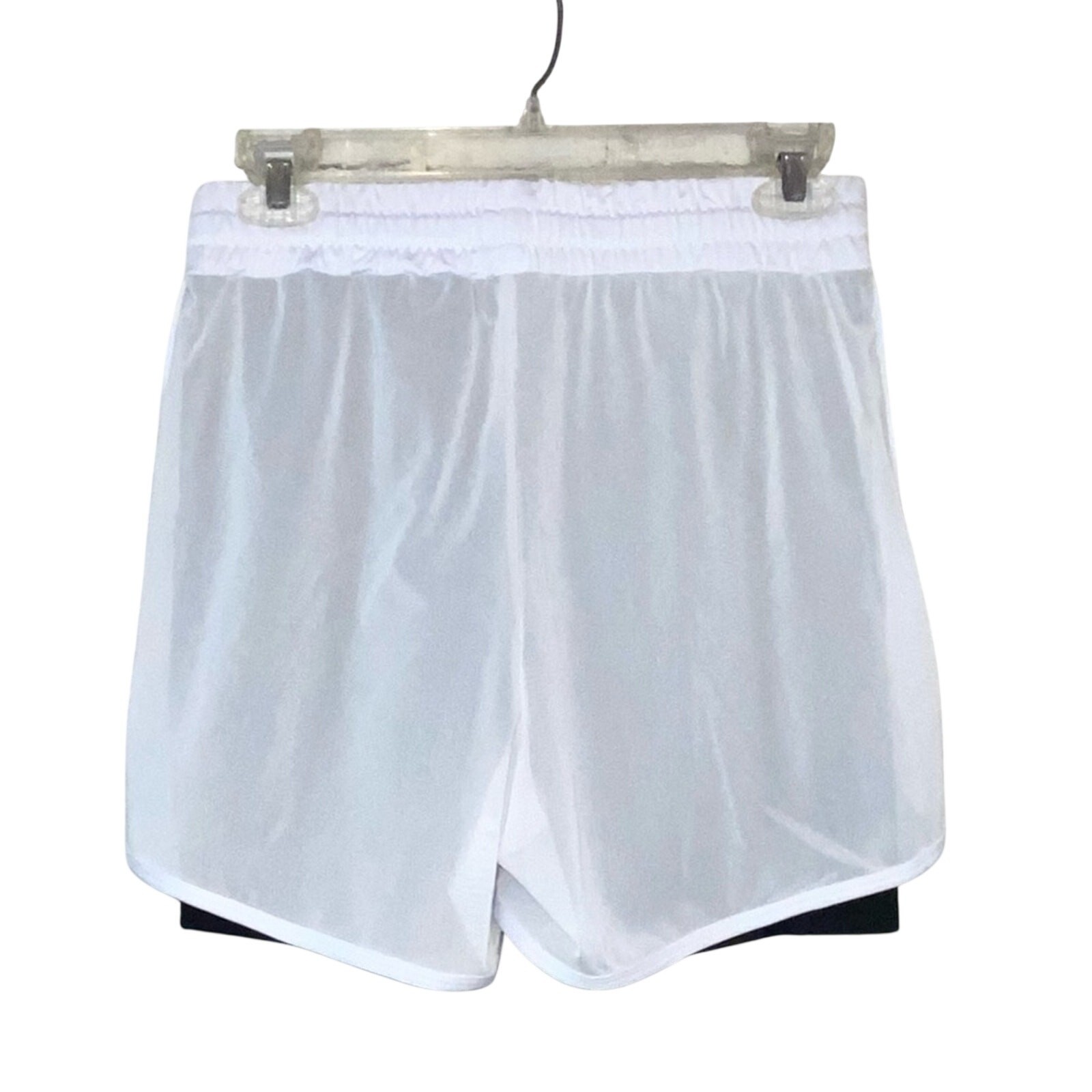 TKO Technical Knockout White Athletic Shorts Medi… - image 4