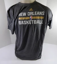 2015-16 New Orleans Pelicans Team Issued Grey Training Shirt 3XL DP52508
