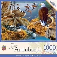 MasterPieces - Audubon - Lake Life 1000 Piece Jigsaw Puzzle
