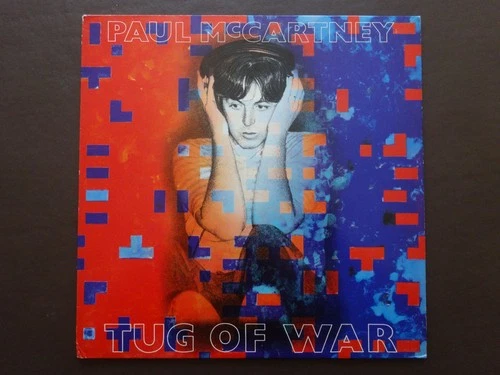 Paul McCartney Beatles 1982 UK 1st pressing 'TUG OF WAR'  Vinyl LP Stereo  Ex/Ex