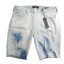 PacSun Skinniest Cut Off Denim Shorts Acid Wash Size 32