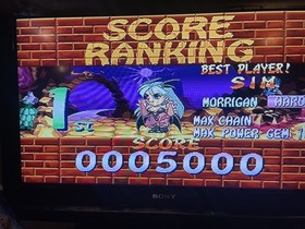 Super Puzzle Fighter II Turbo Sega Saturn, 1997)Complete W/Registration Tested