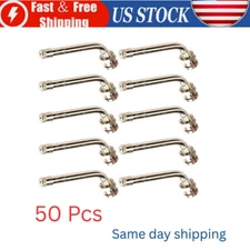 Pack of 50 Truck Tire Valve Stems TR545D for Alcoa 22.5in 24.5in Aluminum Wheels