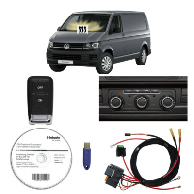 Standheizung Zuheizer Umrüstsatz + Webasto T99 für VW T6 7E TDI Climatic