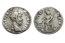 Roman Provincial Silver Denarius - Laodicea 193-211 AD - Septimius Severus - Pro