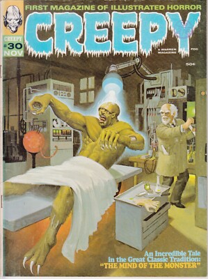 Creepy, #30, 1969, Warren Publishing, silver age