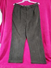 Vintage 90s pleated front brown corduroy pants