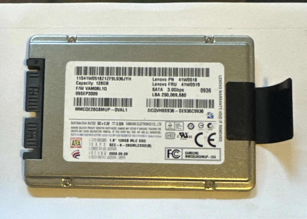 Las mejores ofertas en Factor de forma Lenovo 1.8 en unidades de