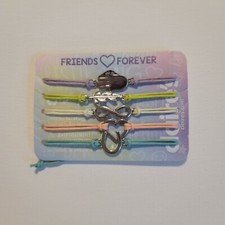 Claires Forever Friends Set of Five Friendship Bracelets tween teen BFF Best