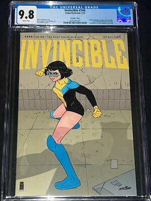 Invincible #144 CGC 9.8 - Cory Walker Terra Variant - Last Issue - 2018