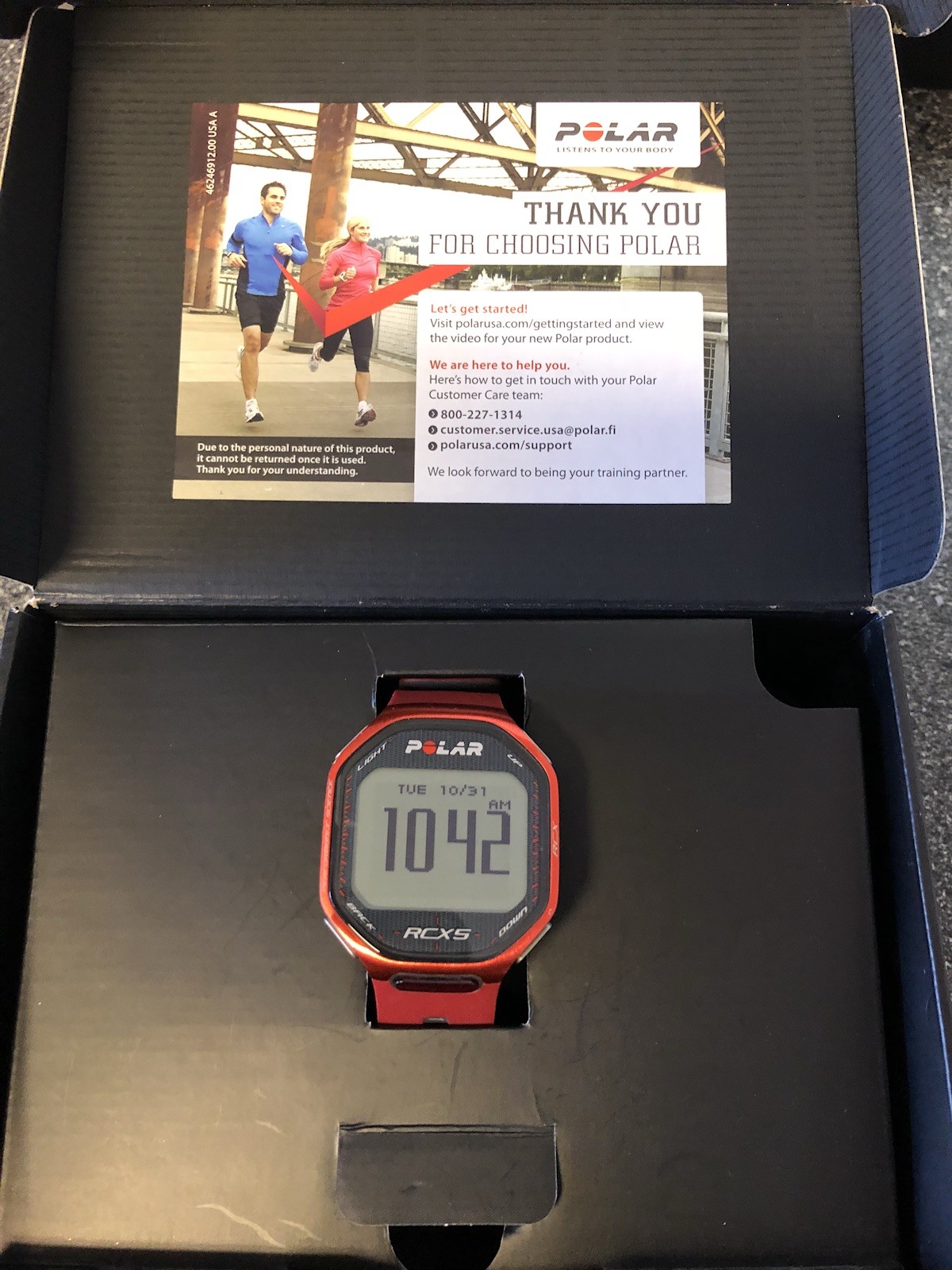 polar rcx5 gps sensor