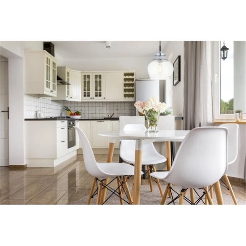 Living District Kenna 1-Light Metal Pendant in Black and Clear - Picture 2 of 3