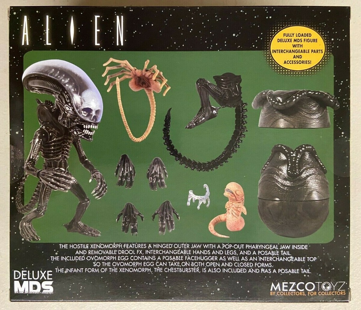 Mezco Toyz Mezco Designer Series MDS Alien Movie 1979 Deluxe Alien