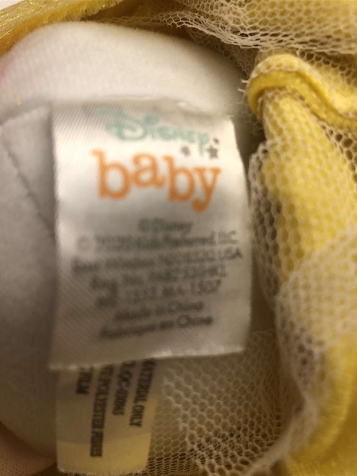 Disney Baby CCBeauty & The Beast Belle Plush 2020 Kids Preferred 16” GUC !!