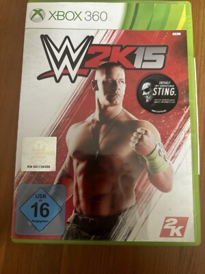 WWE 2K15 (Microsoft Xbox 360, 2014)