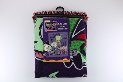 2003 RARE Invader Zim Rocket Mode GIR! Tapestry Blanket