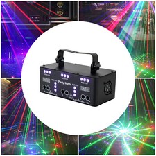 18W RGB UV Party Lighting LED Stage Light For DJ Disco Party Show With Remote US