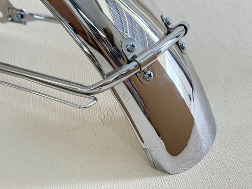 1969-1975 Suzuki T500 Front Fender. Su T500 Titan New Mud Guard. 53100-15101 Rep - Picture 15 of 24
