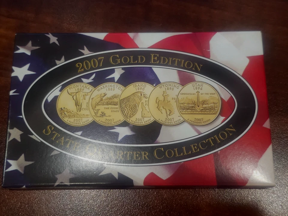 2007 Gold Edition State Quarters - Image 4 of 4
