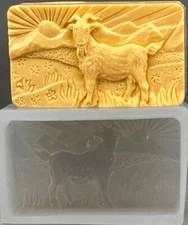 GOAT SILICONE MOLD  for soap making and other crafts wax candle LIVESTOCK