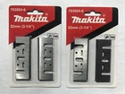 82mm 3-1/4'' Planer Blades for Makita 1900B KP0800, DeWalt DW680 DW26676, 2Pair