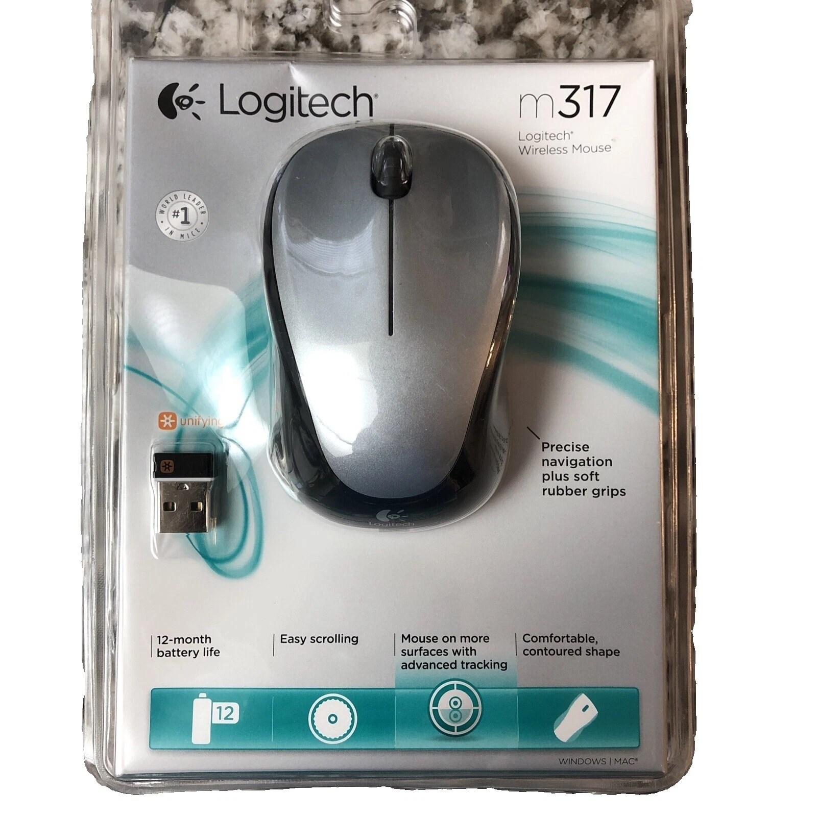 Computadora Multicolor Logitech Mouse, Trackball y paneles Táctiles