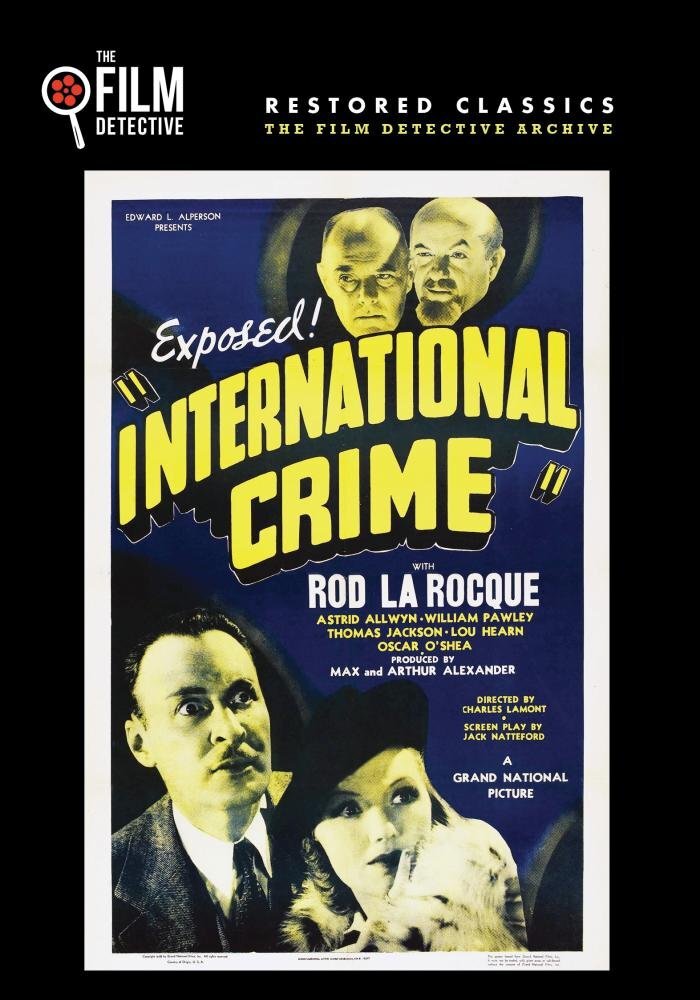 International Crime (The Film Detective Restored Version) (DVD) Astrid Allwyn