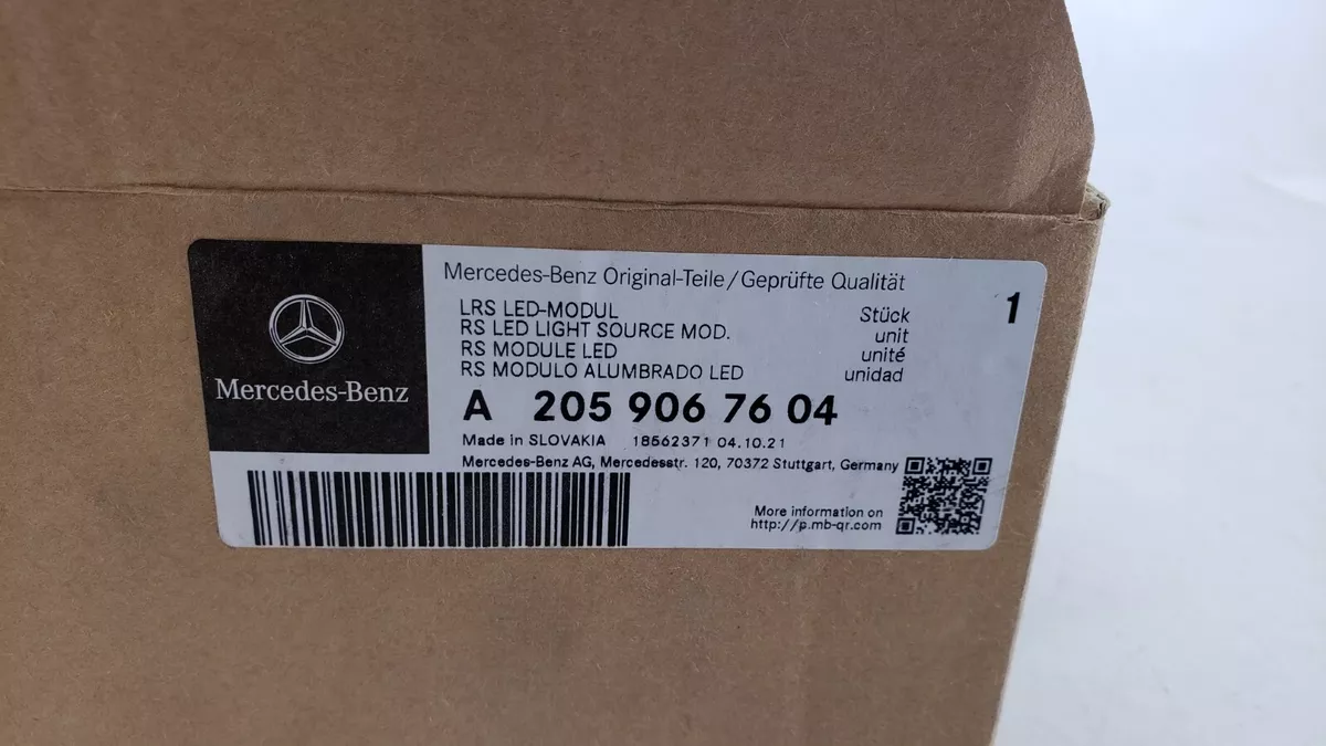 MERCEDES LED HEADLIGHT HEAD LAMP MODULE BALLAST A2059067604 OEM | eBay