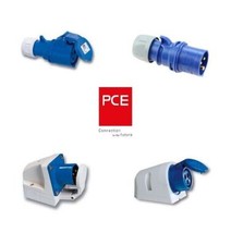 PCE CEE CARAVAN 3-polig Stecker Kupplung Wandgerätestecker 16A 230V Camping
