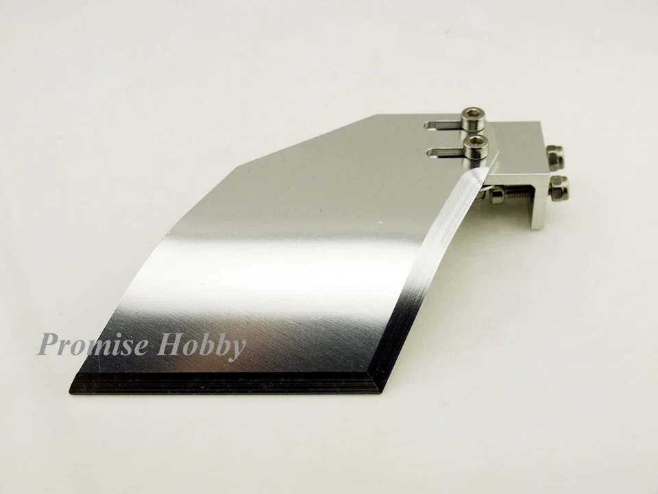 CNC Aluminum Turn Fin 73mm X 85mm for 26cc or Larger Hydro RC Model Boat - Image 4 of 4