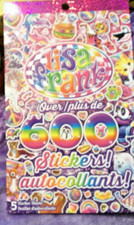 LISA FRANK OVER 600 STICKERS BRAND NEW 5 SHEETS TIGERS UNICORNS