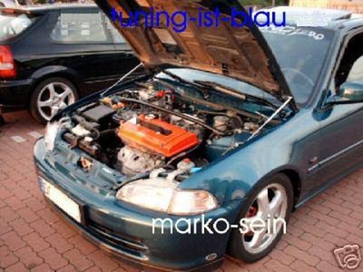 Motor Haubenlifter Honda Civic 92-95 (Paar) Hoodlift, Motorhaubenlifter (WES)