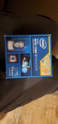 Genuine Intel I7 4790k Cpu Cooler Fan Heatsink In Original Box No Cpu New Ebay