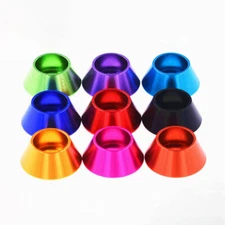 Aluminum Alloy Cup Head Washers Gasket M3 M4 M5 M6 Anodized Screw Washer Color