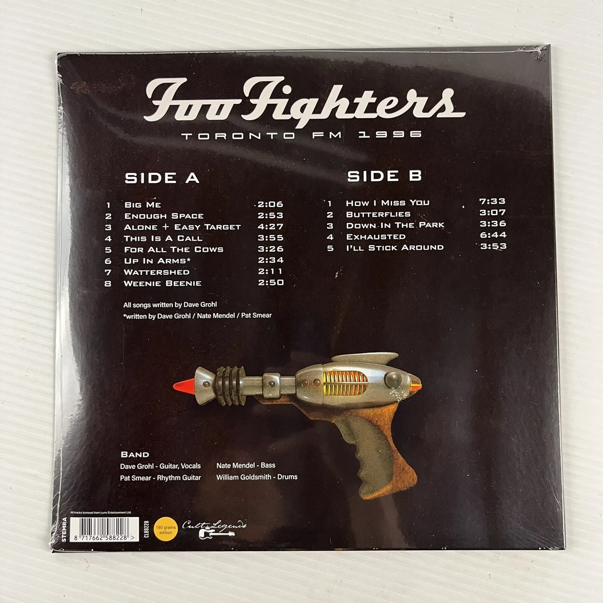 Foo Fighters – Live In Toronto - 1996 LP Vinyl Record New