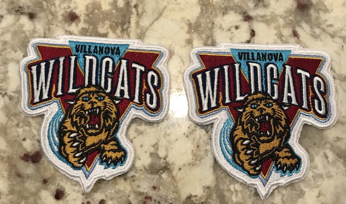 Villanova Wildcats Embroidered Iron-On Patch - Basketball Team Patch ~ Free Shipping Tracking