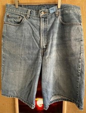Levi s 550 Relaxed men s blue denim shorts 40