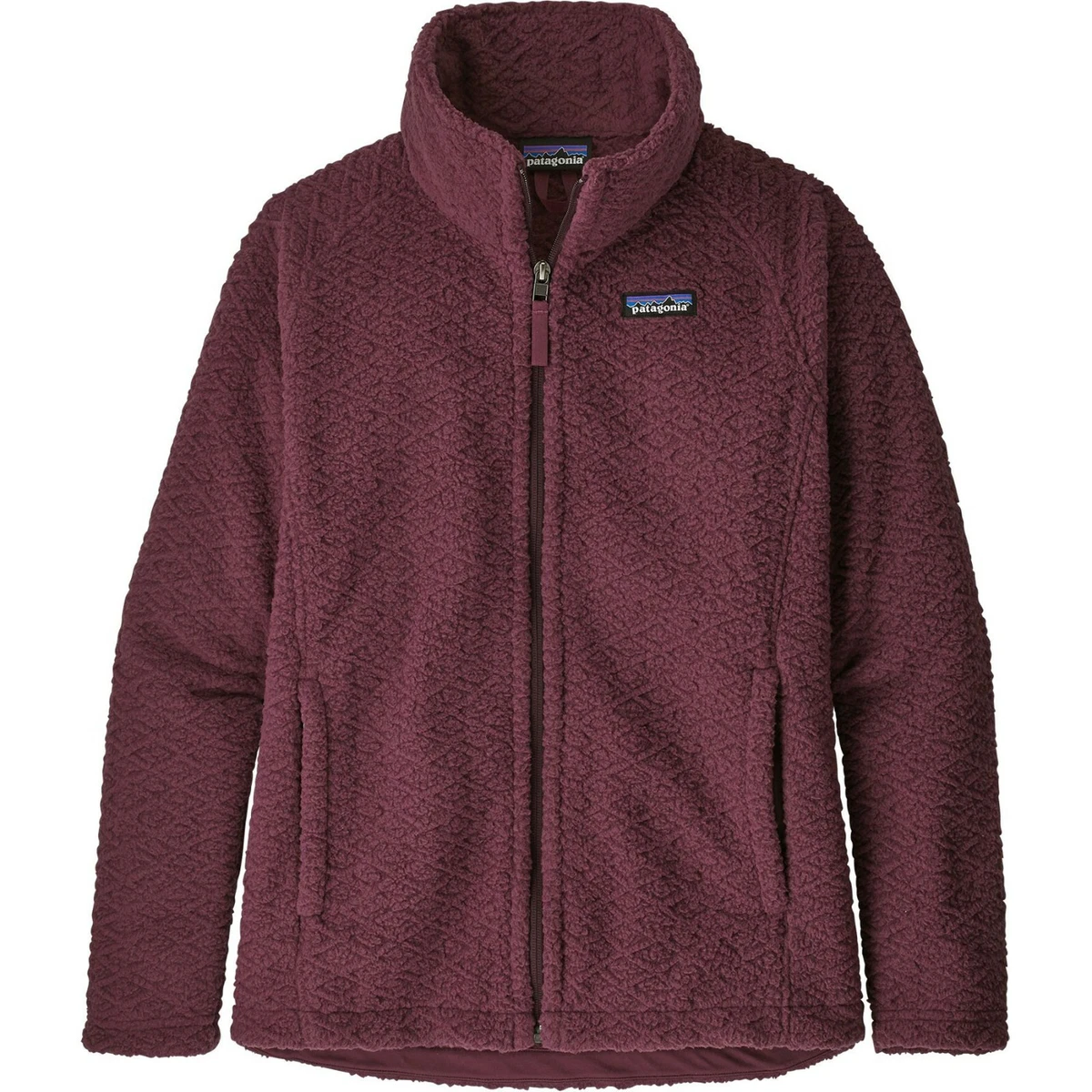 Patagonia women's diamond clearance capra fleece jacket