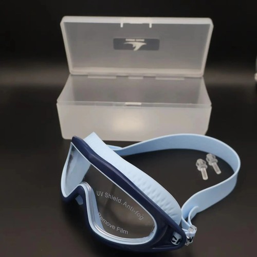 Gafas de natación de marco grande para adultos de alta definición impermeables antiniebla y anti UV - Imagen 19 de 21