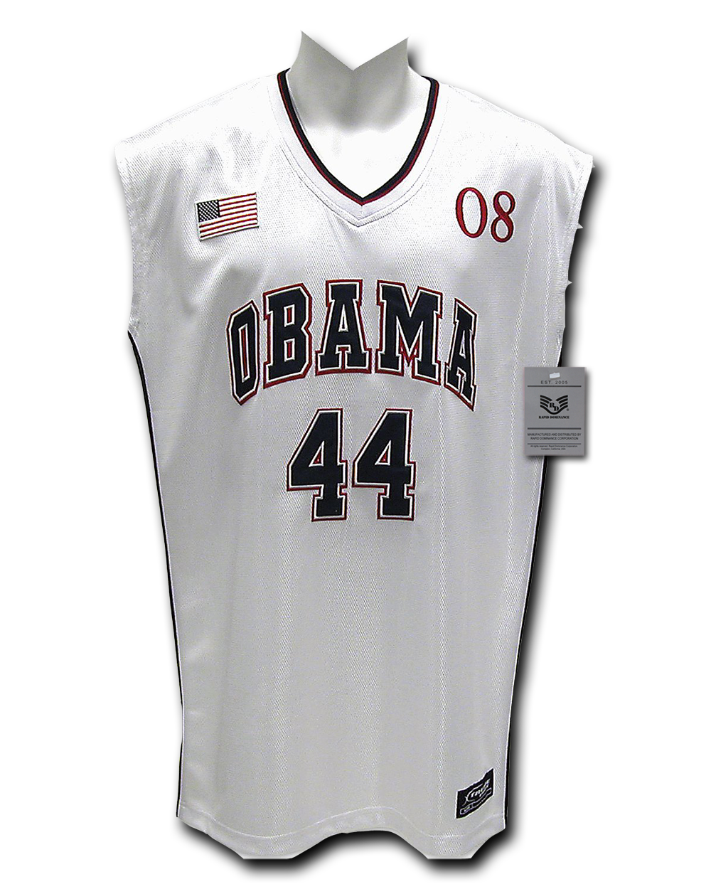 Barack Obama 45th President 45 White Sleeveless Basketball Jersey eBay