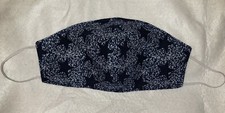 Handmade Adult Blue Stars Cloth Face Mask Cotton Reusable Washable
