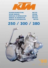 KTM Engine Service Workshop Shop Repair Manual Book Work book 1998 380 EGS